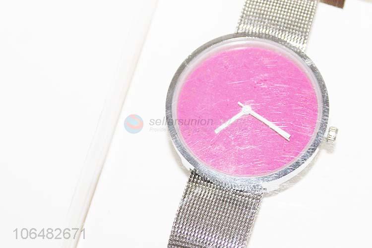 Best sale women trendy 38mm metal wrist watch