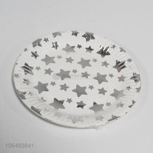 Wholesale 10 PCS Star Printing Disposable Paper Plate