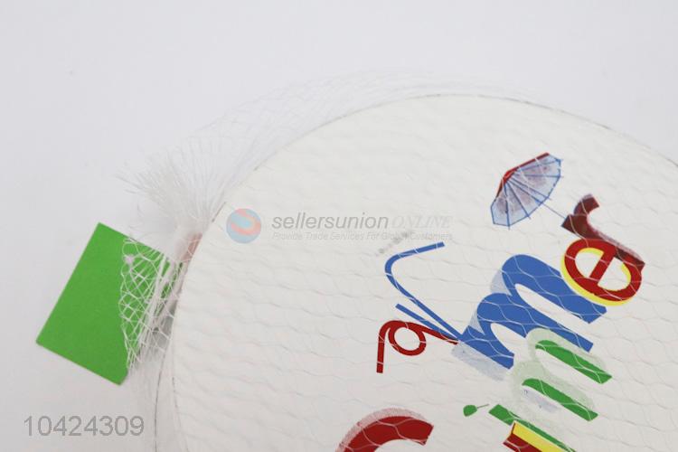 Beach ball racket2racket with 1 ballmix designsSize:37.5*23.5cm,thickness:0.6, one side print
