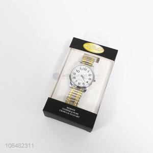 High grade <em>men</em> gold silver 40mm metal wrist <em>watch</em> <em>men</em> accessories