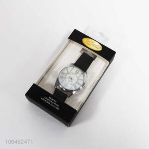 Reasonable price <em>men</em> trendy 40cm wristwatch with pu strap