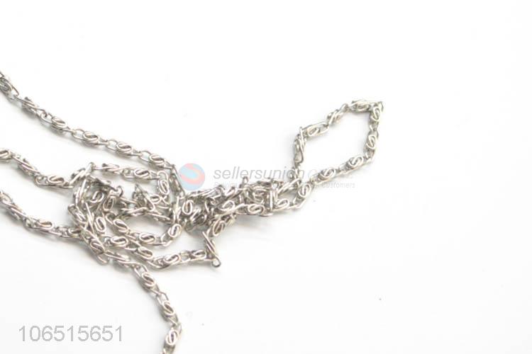 Most popular ladies silver clutch handbag shoulder bag with chains strap