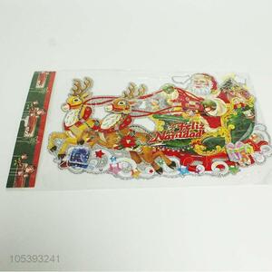 Hot sell christmas decoration window stickers