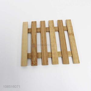 China manufacture heat resistant square bamboo heat pads