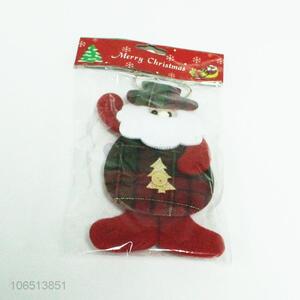 Hot selling <em>Father</em> <em>Christmas</em> shaped nonwoven fabric stocking