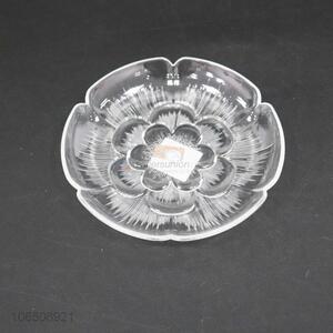 Popular Round Flower Design Fruit Plate