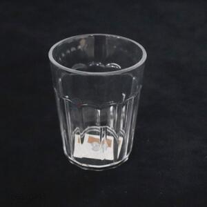 High sales household clear plastic water cups