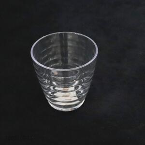 Custom transparent threaded plastic cup with good quality