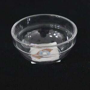 Competitive Price Plastic Clear Round Shape Salad Bowl