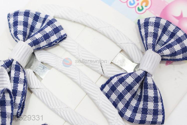 Wholesale Lovely Colorful Bowkot Hair Accessories Girls Headwear Hairpin Set