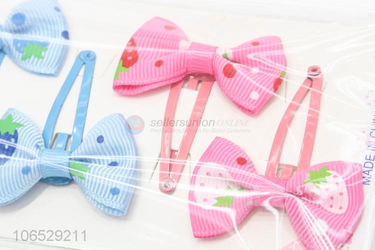 Wholesale Children'S Bow Hair Clips Hairpin Set For Kids