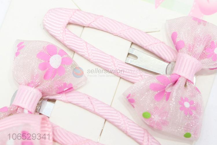 New Style Bowkot Hair Clip Bowkot Hairpin Set For Baby Children