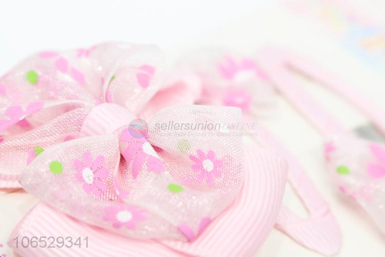 New Style Bowkot Hair Clip Bowkot Hairpin Set For Baby Children