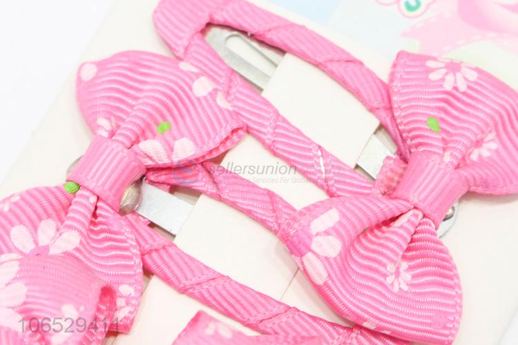 Custom Hair Claw Clip For Girls Hair Bows Hairpins Set For Baby Kids