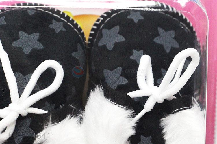 Fashion Warm Plush Inside Baby Infant Shoes Toddler Shoes