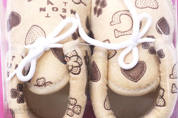 Wholesale Baby Shoes Soft-Soled Flat Shoes Cotton Toddler Shoes