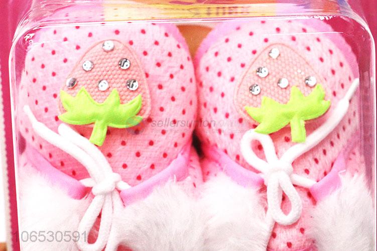 Best Sale Baby Winter Shoes Indoor Winter Warm Plush Cotton Shoes