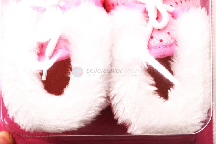 Best Sale Baby Winter Shoes Indoor Winter Warm Plush Cotton Shoes