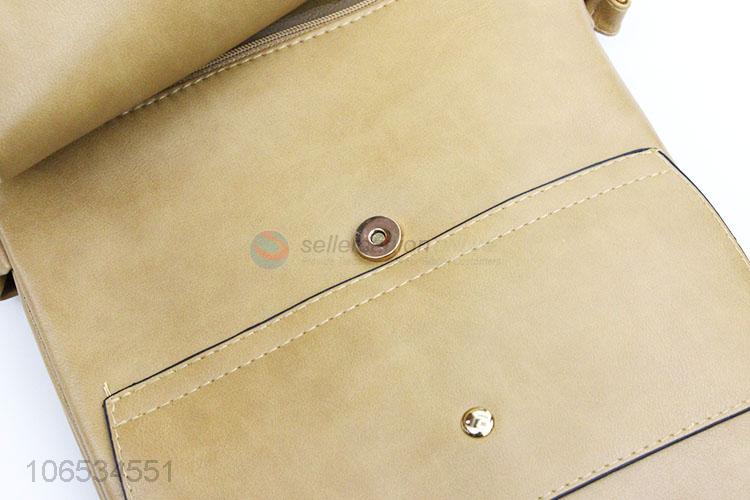 New Design Fashion Handbag Pu Leather Flap Crossbody Bag Shoulder Bag