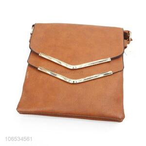 Factory Sell Shoulder Bag Waterproof Women Pu Leather Flap Crossbody Bag