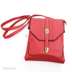 New Fashion Pu Leather Women Bags Vintage Inclined Shoulder Bag