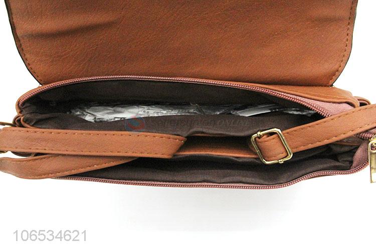 Competitive Price Ladies Pu Woman Shoulder Bags Flap Crossbody Bag