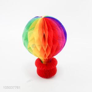 Unique design paper items color honeycomb balloon paper crafts