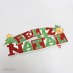 Best Selling Christmas Letters Ornament Festival Decoration