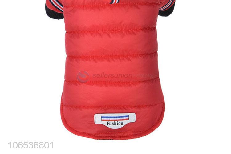 Factory price pet winter warm clothes coat dog down jacket