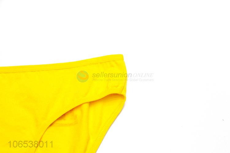 Best Price Ladies Solid Color Underwear Soft Ladies Panties