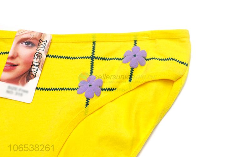New Arrival Trendy Daily Soft Underwear Comfortable Women Panties