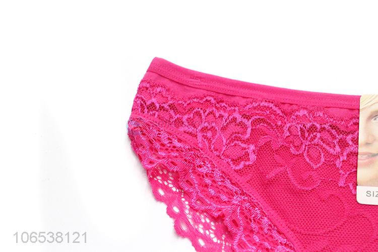 Best Popular Soft Ladies Lace Underpants Women Cotton Underwear