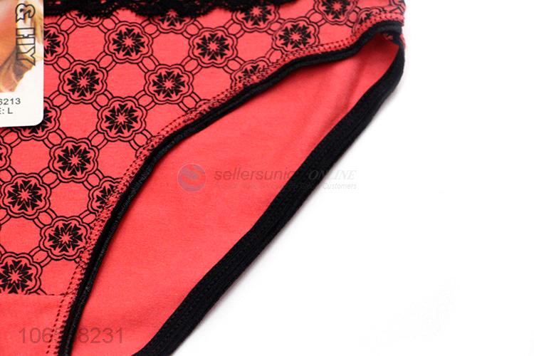 Top Selling Fashion Daily Underwear Comfortable Women Cotton Panties