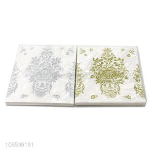 China supplier custom personalized paper napkins dinner napkins