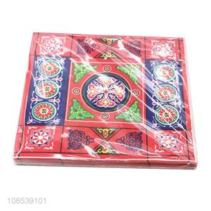 Latest style hotel and restaurant use printed paper napkins