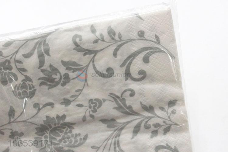 Premium quality disposable printed hotel paper napkin paper tissues