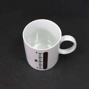 Competitive price 300ml magic color changing ceramic mug