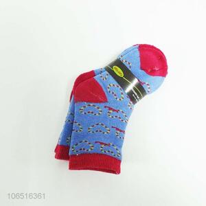 Top Quality 3PCS Winter Warm Comfortable Children Socks