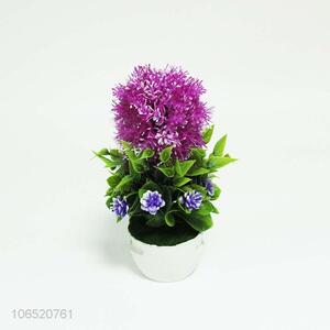 Good Sale Simulation Bonsai Plastic Artificial Flower