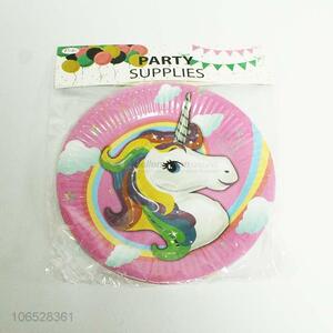 Hot sales eco-friendly round party paper plates
