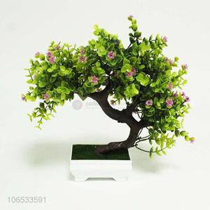 High sales indoor decoration artificial bonsai mini simulation tree