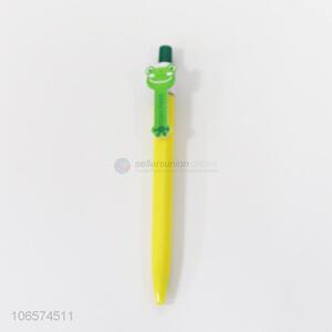 Wholesale cheap cartoon frog design ball-point pens
