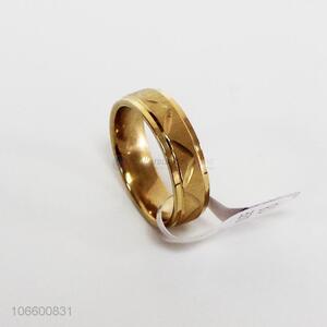 Credible quality hottest gold plated finger rings band rings
