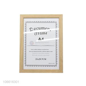 New Design A4 Document Frame Best Certificate Frame
