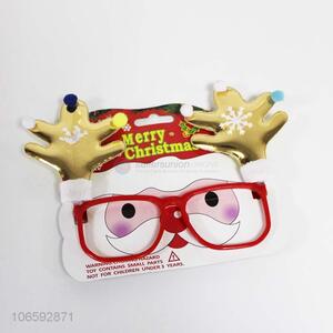 Good price Christmas supplies red plastic party glasses