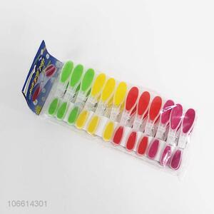 Best Price 12 Pieces Plastic Clothespin