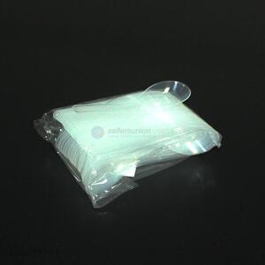 Promotional 68pcs disposable transparent plastic spoon with low price