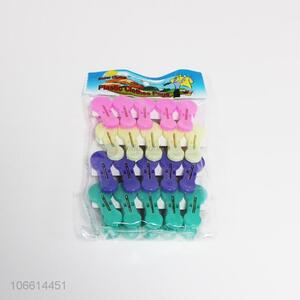 Reasonable price household colorful plastic clothes pegs