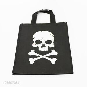 Personalized poison symbol printed cloth shopping bag