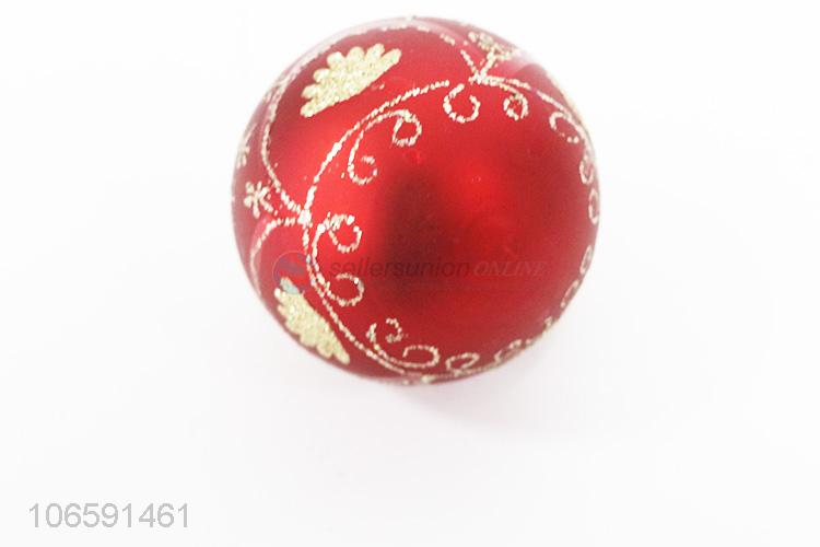 Wholesale custom Christmas tree hanging bauble glass ball